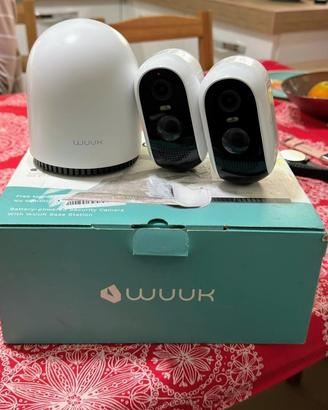Telecamere 2x Wifi Esterno Senza Fili
