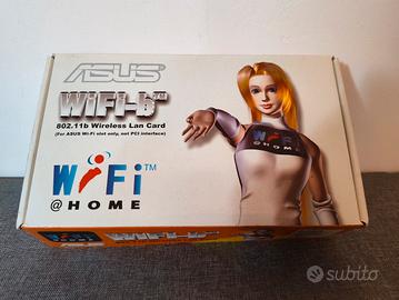 Scheda wireless ASUS WiFi-b 802.11b con antenna