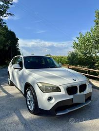 BMW X1 bianco diesel 2010