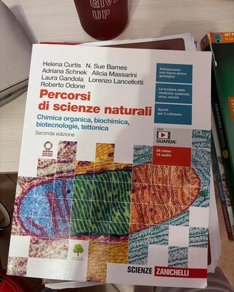 libro superiori “percorsi di scienze naturali”