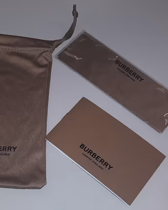 Burberry Sacchetto e Panno per la Pulizia Marrone