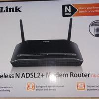 Modem Router D-Link N300 ADSL2
