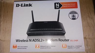 Modem Router D-Link N300 ADSL2