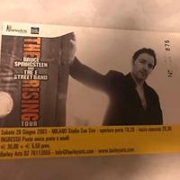 Biglietto springsteen milano 2003