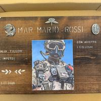 Crest personalizzabile 9°reggimento col moschin