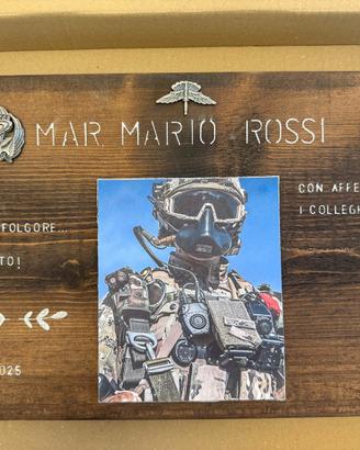 Crest personalizzabile 9°reggimento col moschin