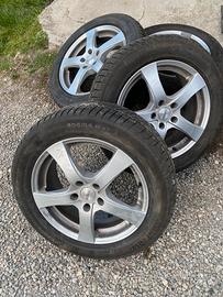 Cerchi Audi r17 + gomme 225 55 17