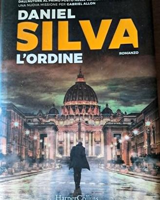 Libro di Daniel Silva "L'ordine", copertina rigida