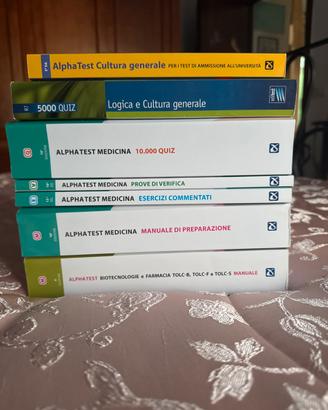 Alpha test medicina/farmacia e generali