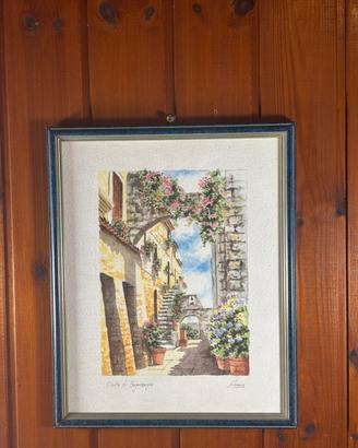 QUADRO CIVITA DI BAGNOREGGIO