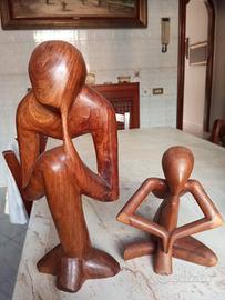 SCULTURE IN LEGNO 