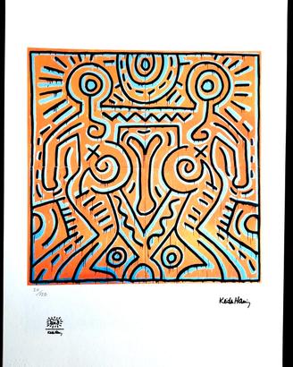 KEITH HARING 6 STAMPE SECONDO LOTTO