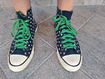 Scarpe converse bicolore