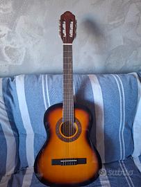 Chitarra classica 3/4 Eko con 2plettri,accordatore