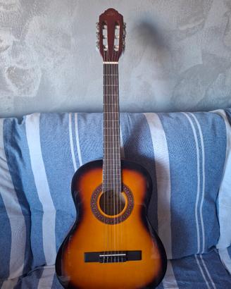 Chitarra classica 3/4 Eko con 2plettri,accordatore