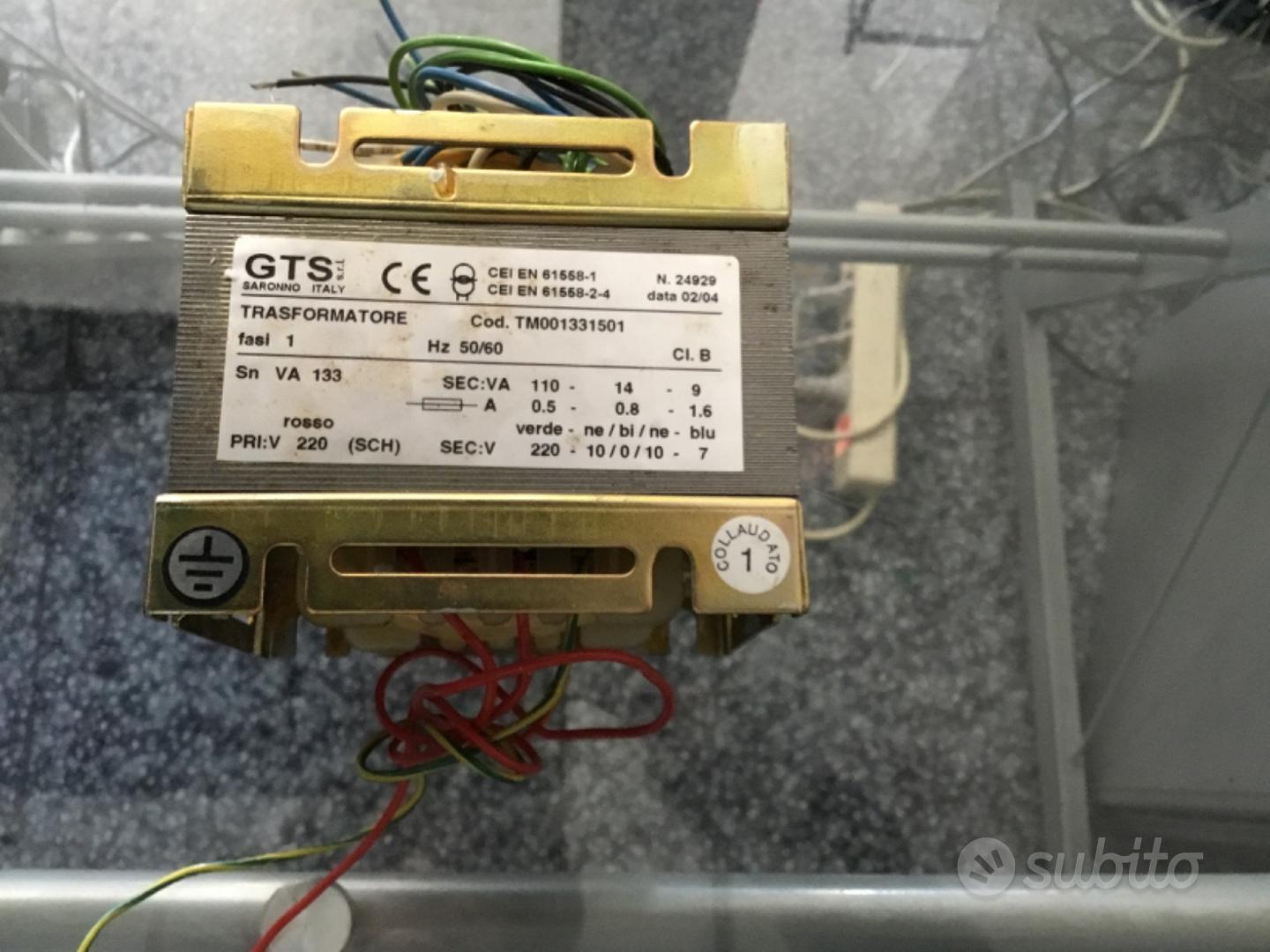 10 Trasformatori Audio 600:600 Ohm 1:1 - Monofase, EI14, Per Elettronica E Comunicazioni