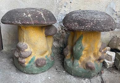 Funghi in cemento