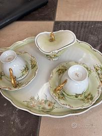 Set da caffe in oro zecchino