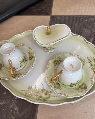 Set da caffe in oro zecchino