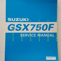Suzuki GSX 750 F 1998 manuale officina INGLESE ori