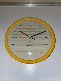 ARTEX TIME OROLOGIO DESIGN DA PARETE ANNI '80
