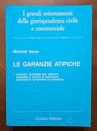 Le Garanzie Atipiche - Michele Sesta - CEDAM, 1988