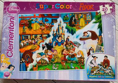 Puzzle Clementoni Floor Biancaneve 40 pezzi