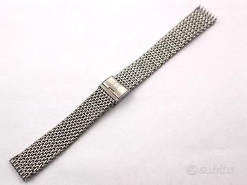 Omega Bracciale Vintage 1148 Acciaio 17mm Original