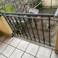 Ringhiera in ferro battutto