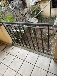 Ringhiera in ferro battutto