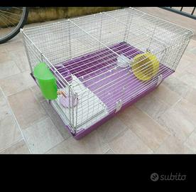 Gabbia per roditori (Criceto,cognilio,cavie...)
