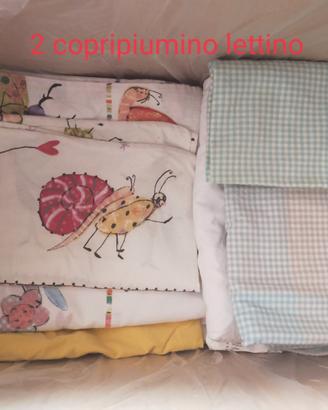 Piumino e Copripiumini lettino