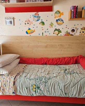 letto e scrivania tati materasso immacolato 