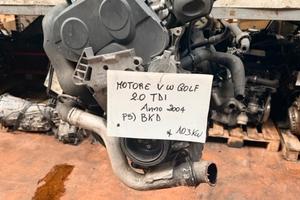Motore Volkswagen Golf 2.0 TDI Anno 2004 Codice Mo