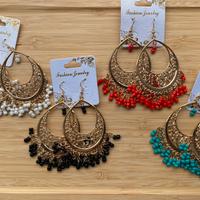 Pack 4 paia orecchini pendenti NUOVI