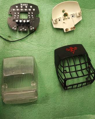 faro led vespa