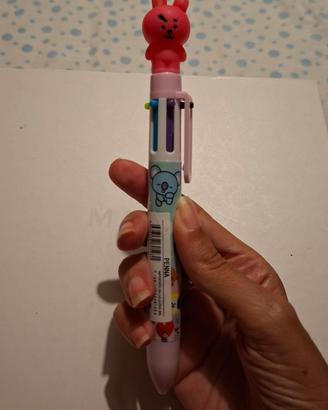 Penna multicolore Cookie Bt21