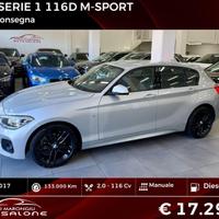 Bmw SERIE 1 116d 5p. Msport FINANZIABILE