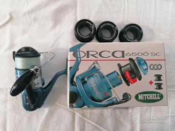 Mulinello da pesca Mitchell Orca 6500 SC + bobine 