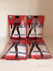 Collant Vignoni 70 Den Velvety Nuovi Nero