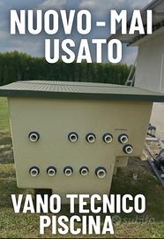 Vano motori NUOVO in vetroresina per PISCINA