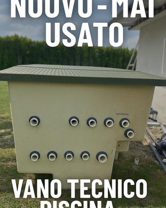 Vano motori NUOVO in vetroresina per PISCINA