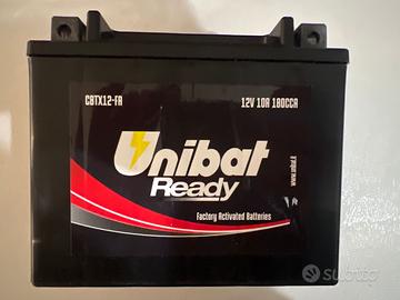 BATTERIA UNIBAT CBTX12-FA 12V 10AH= YUASA YTX12-BS