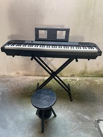 PIanola con pedale e sgabello regolabile