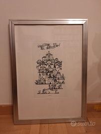 Stampa disegno Fracalossi Trento
