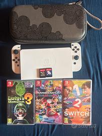 Bundle Nintendo Switch Oled Bianca