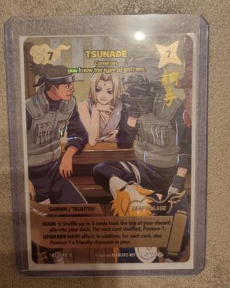 carte naruto mythos tcg shinobi shiren 2 set 1 edo