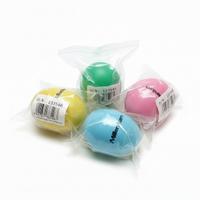 4 Shaker a uovo in plastica colorati