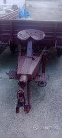 rimorchio trazionato gobbi  con cambio 180x140