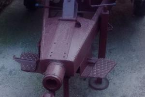 rimorchio trazionato gobbi  con cambio 180x140